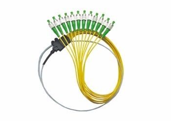 12Core SM FC/APC Pigtail 3.0mm Solusi Utama untuk Sambungan Serat Optik yang Lemes